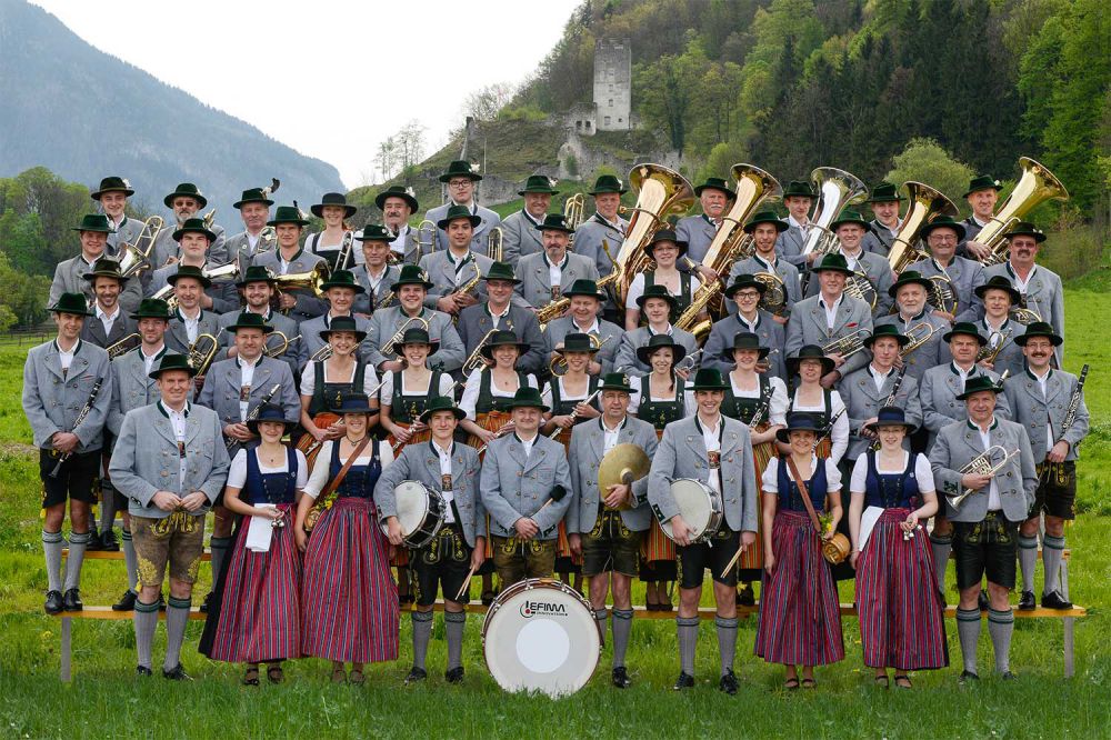 Musikkapelle Flintsbach Gruppenbild